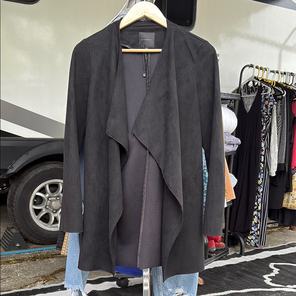 Black Waterfall Jacket